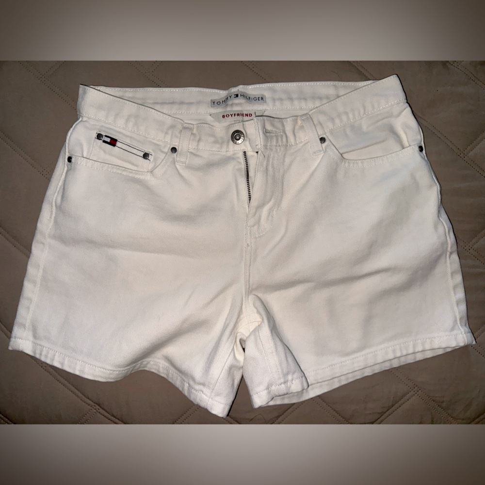 Tommy Hilfiger White boyfriend Shorts